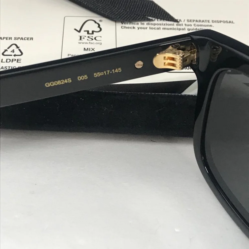 💯 Original GUCCI GG0824S 005 SUNGLASSES
